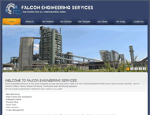 Tablet Screenshot of falconengineeringservices.com